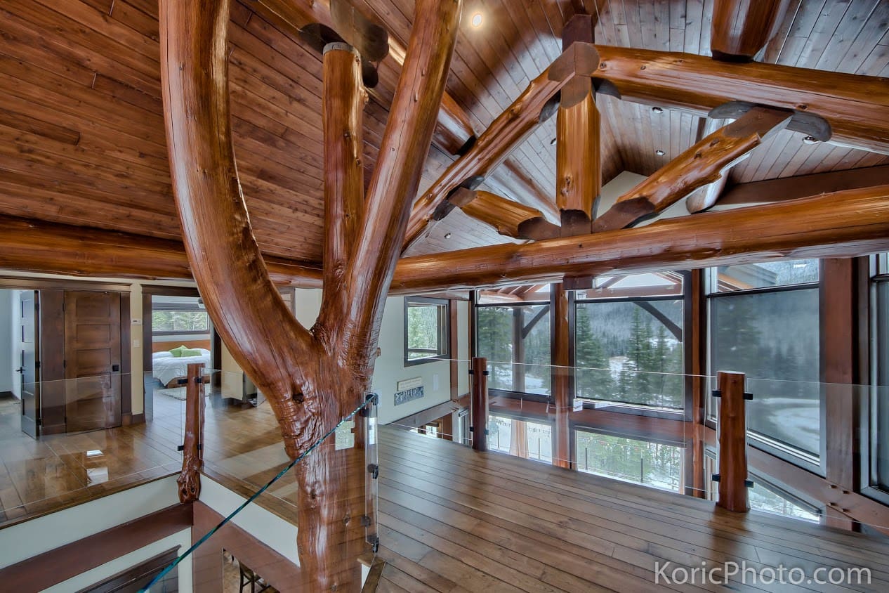 Bridge Gate-37 exposed-log-beams