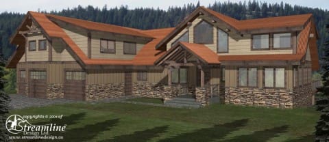 Hudson Hope Custom Timber Frame Design