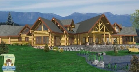 Roaring Spring Log Home Plans